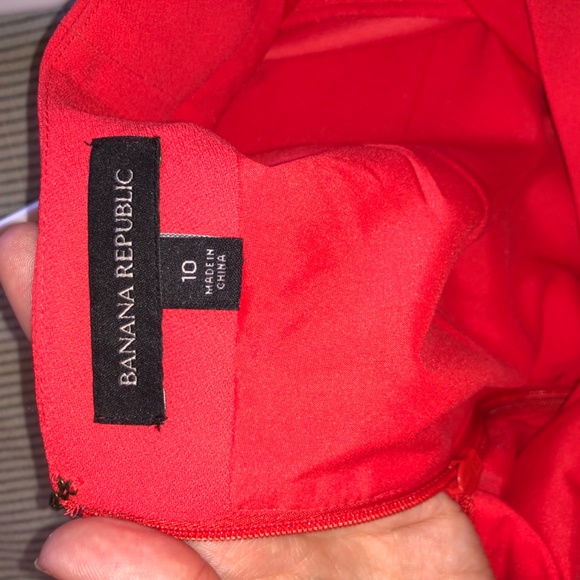 Banana Republic - Red Dress - Picture 3 of 3